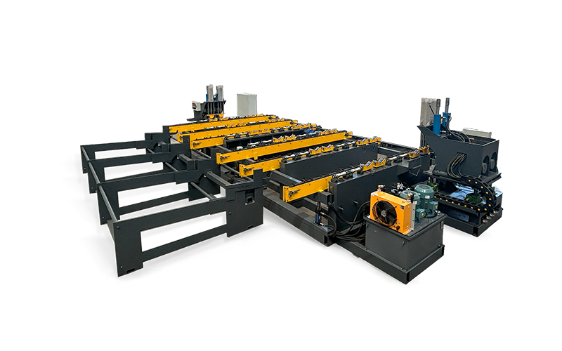 Four Stations Pipe Grooving Machine