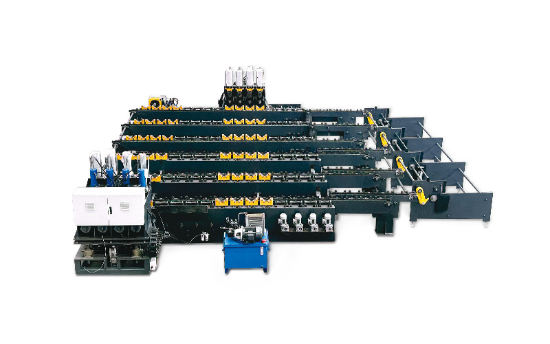 Eight Stations Pipe Grooving Machine